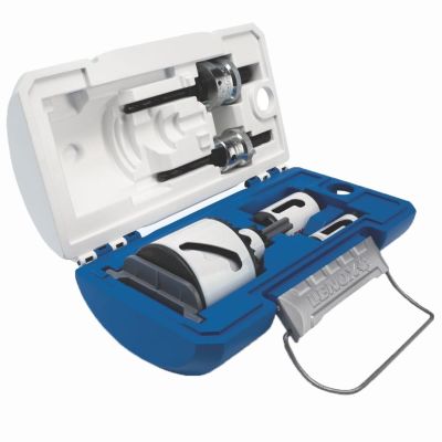 LEX1815139 image(0) - Hole Saw Set, 8 Piece, Bi-Metal, 7/8, 1-1/8, 1-3/8