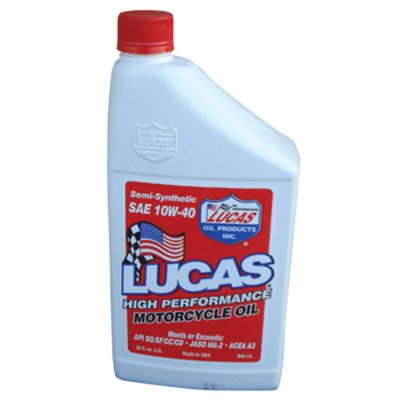 LUC10710 image(0) - Motocyc Oil Synth 10-40WT 6pk