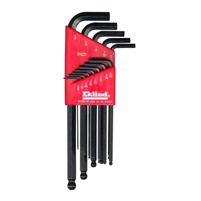 EKL13213 image(0) - HEX KEY SET 13 PC BALL END SAE LNG .050-3/8IN.