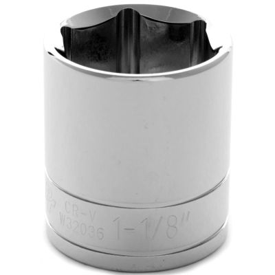 WLMW32036 image(0) - 1/2" Dr 6pt Std. Socket 1-1/8"