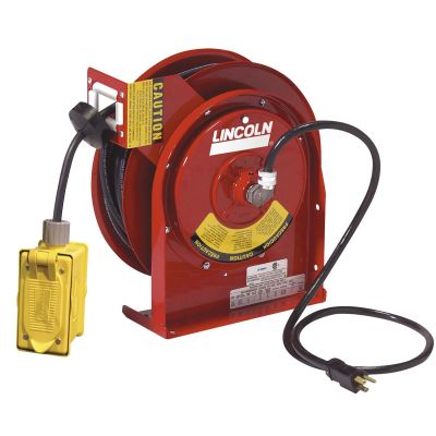LIN91032 image(0) - 45FT HD REEL DUPLEX OUTLET BOX GFCI (F)