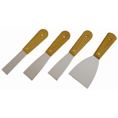 KTI70004 image(0) - 4 PIECE SCRAPER/PUTTY KNIFE SET
