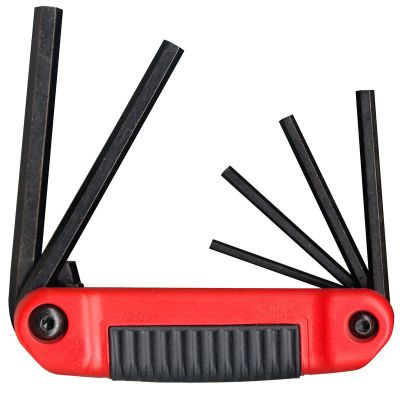 EKL25611 image(0) - 6-Piece SAE Ergo-FoldT Hex Key Set