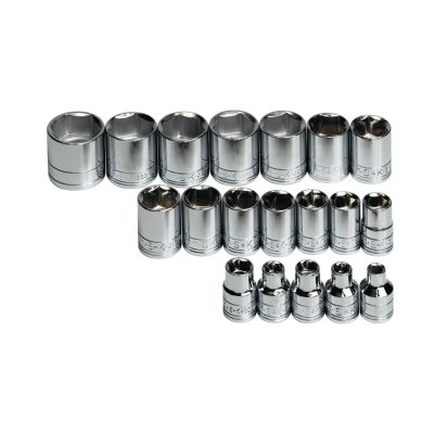 SKT3919 image(0) - SOCKET SET 3/8IN. DRIVE 19PC METRIC STD 6 POINT