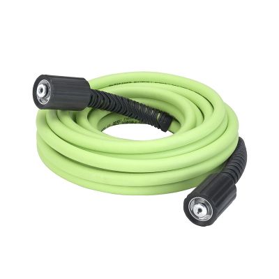 LEGHFZPW3425M image(0) - Flexzilla 1/4"x25' Pressure Washer Hose w/ M22ftgs