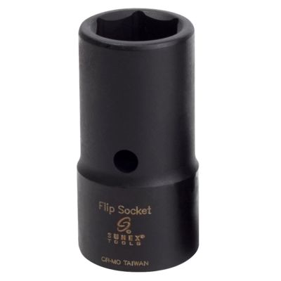 SUN2713 image(0) - 1/2 in. Drive Impact Flip Socket, 21