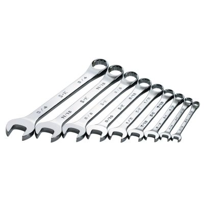 SKT86011 image(0) - WRENCH SET COMBINATION 9 PC SAE HI POLISH