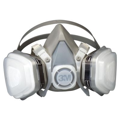MMM7193 image(0) - RESPIRATOR HALF MASK P95 LARGE