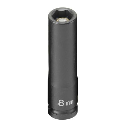 GRE908MDG image(0) - SOC 8MM 1/4D IMP MAG 6PT DP BLK