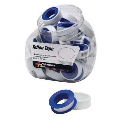 WLMW1909 image(0) - TEFLON TAPE FISHBOWL= 24 PCS