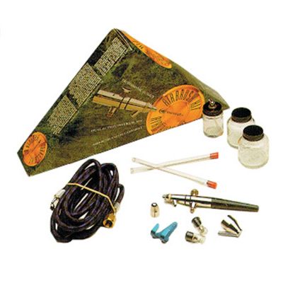 BAD175-7 image(0) - AIR BRUSH SET CRESCENDO 3 HEADS