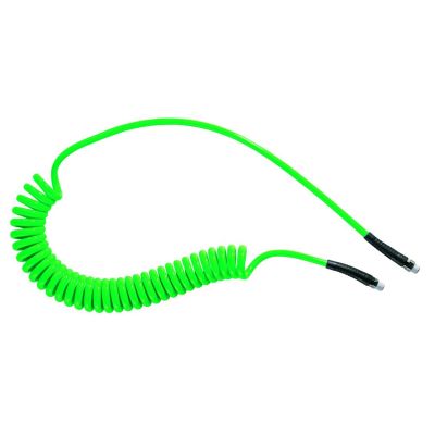 5/16x13ft Green Spiral Polyurethane Hose Assembly