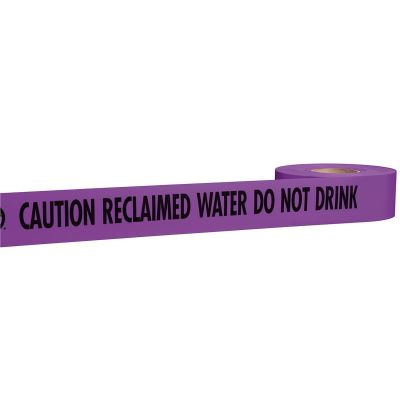 MLW22-112 image(0) - SHIELDTEC® Standard Non-Detectable Tape-Reclaimed Water Do Not Drink
