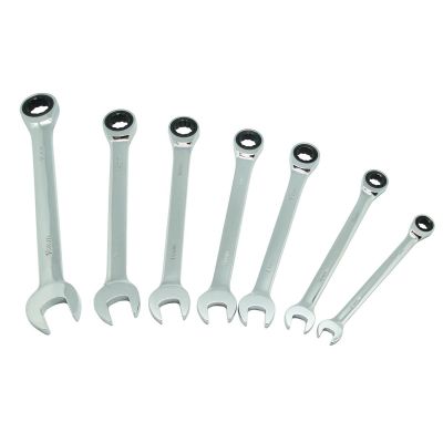 KTI45500 image(0) - 7-piece Metric Ratcheting Wrench Set