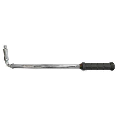 KTI72103 image(0) - The Ultimate 5-In-1 Ratcheting Pre-Set Lugnut Torque Wrench