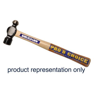 VAUTC016 image(0) - HAMMER BALL PEIN 16 OZ WOOD HANDLE