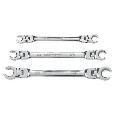 KDT81914 image(0) - 3 pc Flex Flare Nut Wrench Set- SAE