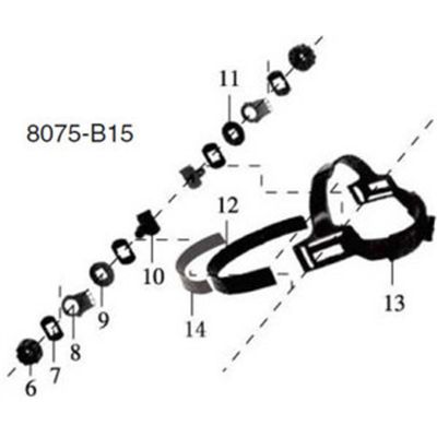 AST8075-B15 image(0) - 8075 HEAD GEAR ASSMBLY