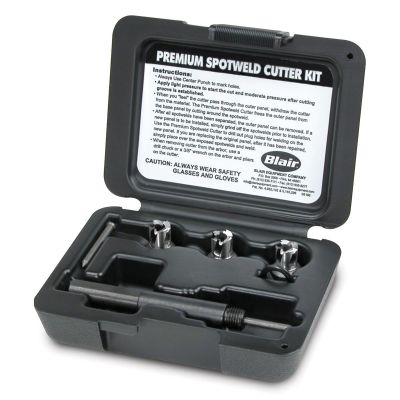 BLR11082 image(0) - SPOTWELD CUTTER SET 3 3/8IN. CUTTERS ARBOR & PIL