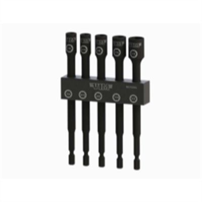 VIMNS100XL image(0) - VIM Tools 5-Piece 6 in. Extra Long Fractional SAE/Inch Nut Setter Kit Set