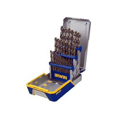 HAN3018002B image(0) - 29PC DRILL BIT INDUSTRIAL SET-COBALT ALLOY STEEL