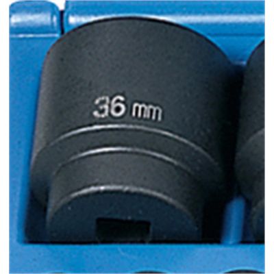 GRE2036M image(0) - SOC 36MM 1/2D IMP HEX BLK