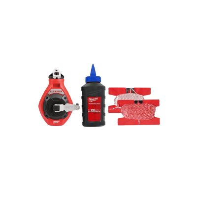 MLW48-22-3993 image(0) - 100 Ft. Precision Line Chalk Reel Kit with Bonus Bold Line and Blue Chalk