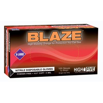 MFXN485 image(0) - BLAZE PF NITRILE EXAM GLOVES XXL