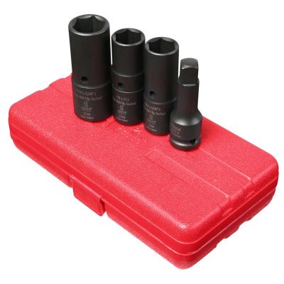 SUN2724 image(0) - SOCKET SET FLIP 4PC 1/2 DR. DEEP THIN WALL