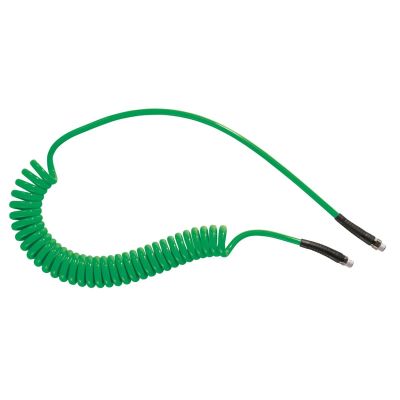 PRVPUS266V image(0) - Green Polyurethane spiral hose assembly, 5/16" ID