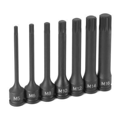 GRE1247S image(0) - TRIPLE SQUARE BIT SET 4" 3/8DR