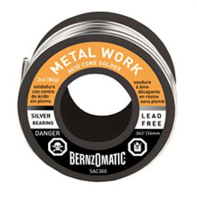 BZMSAC300 image(0) - Solder 3oz Lead Free Acid Core