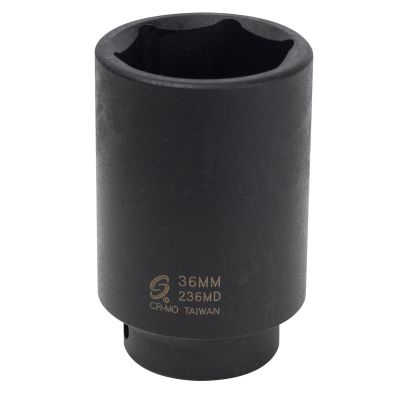 SUN236MD image(0) - 1/2 in. Drive Deep Impact Socket, 36