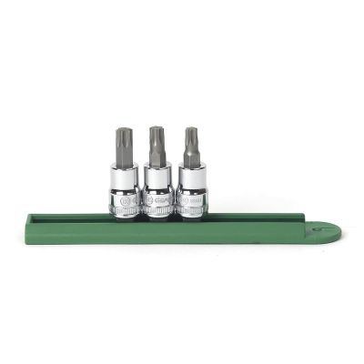 KDT80571 image(0) - 3PC 3/8" DRIVE TORX BIT SOCKET SET