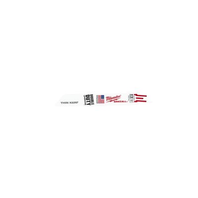 MLW48-01-6184 image(0) - 50-PK OF 6" 10 TPI METAL CUTTING SAWZALL RECIP SAW BLADES