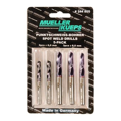 MLK244805 image(0) - 5-pack Spot Welding Drill bits