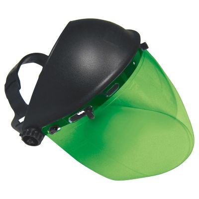 SAS5147 image(0) - Impact-Resistant Deluxe Green Face Shield