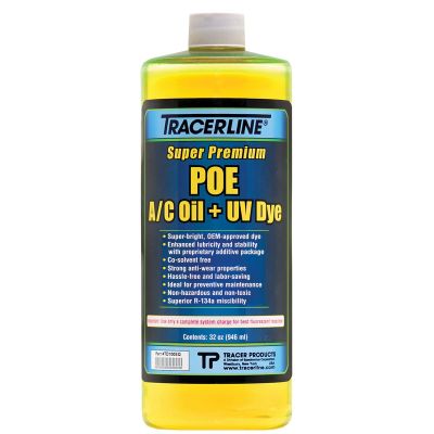 TRATD100EQ image(0) - 32 OZ BOTTLE POE A/C OIL W/DYE
