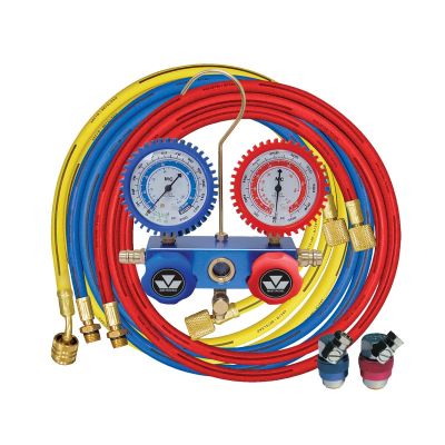 MSC87772G image(0) - GAUG SET A/C 134a ALUM 72" W/QUK COUPLERS