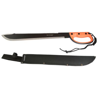 SARSK-950 image(0) - Jungle Expedition Machete, Hi-Vis Orange