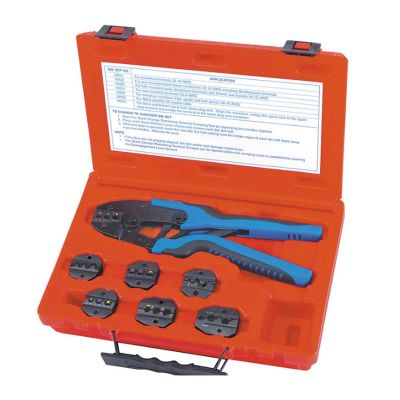 SGT18960 image(0) - QUICK CHANGE RATCHETING TERMINAL CRIMPING KIT