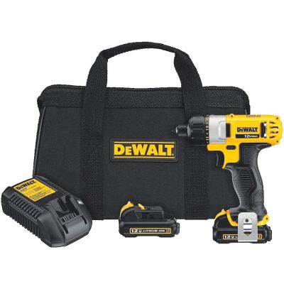 DWTDCF610S2 image(0) - 12V Li-Ion Screwdriver Kit