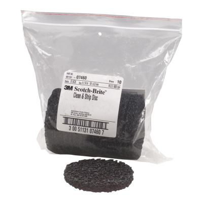 MMM7460 image(0) - DISC CLEAN AND STRIP 4IN X 1/4 10PK