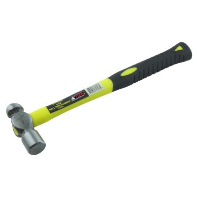 KTI71708 image(0) - 8 oz. Ball Peen Hammer with Fiberglass Handle