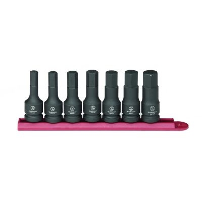 KDT84941 image(0) - 7 PC. 1/2" DR HEX IMP SOC SET SAE
