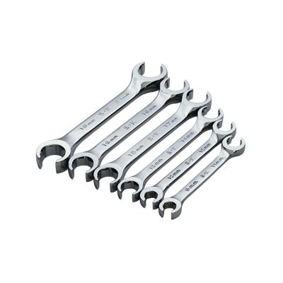 SKT378 image(0) - WRENCH SET FLARE NUT OFFSET 6 PC MET 15 DEG OFFSET