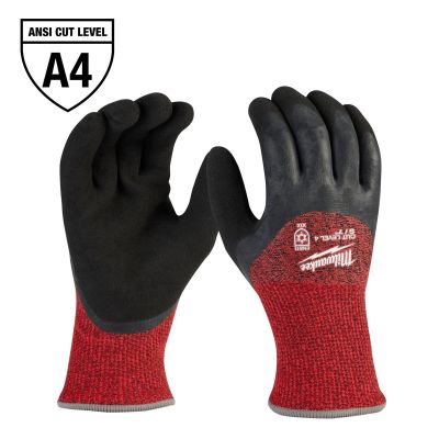 MLW48-73-7942 image(0) - Cut Level 4 Winter Dipped Gloves - L