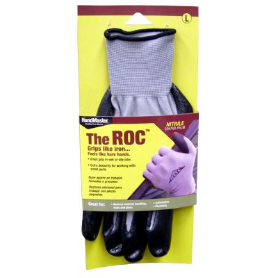 MGLROC10TL image(0) - GLV ROC LRG BLK & GRY 1 PR