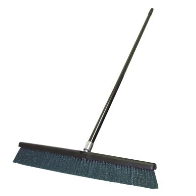 CRD93071 image(0) - 24" GARAGE BROOM & 60" METAL HANDLE W/PLASTIC TIP