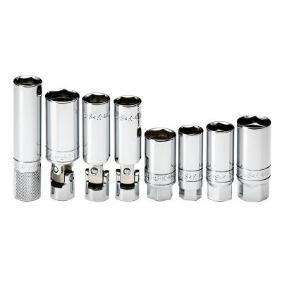 SKT4498 image(0) - 8PC 3/8" DRIVE SPARK PLUG SET